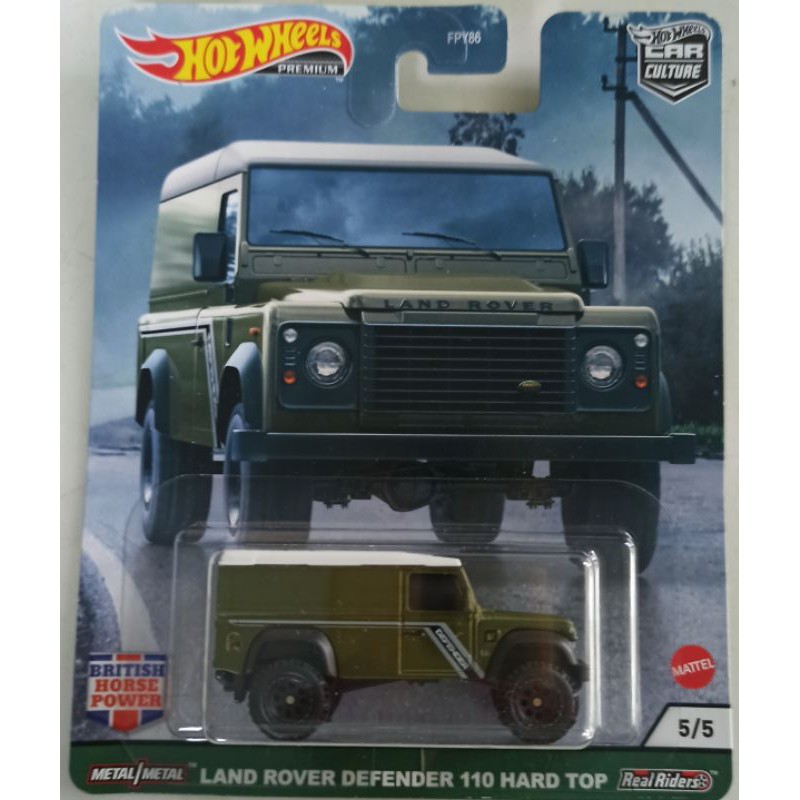 hotwheels carculture:land rover