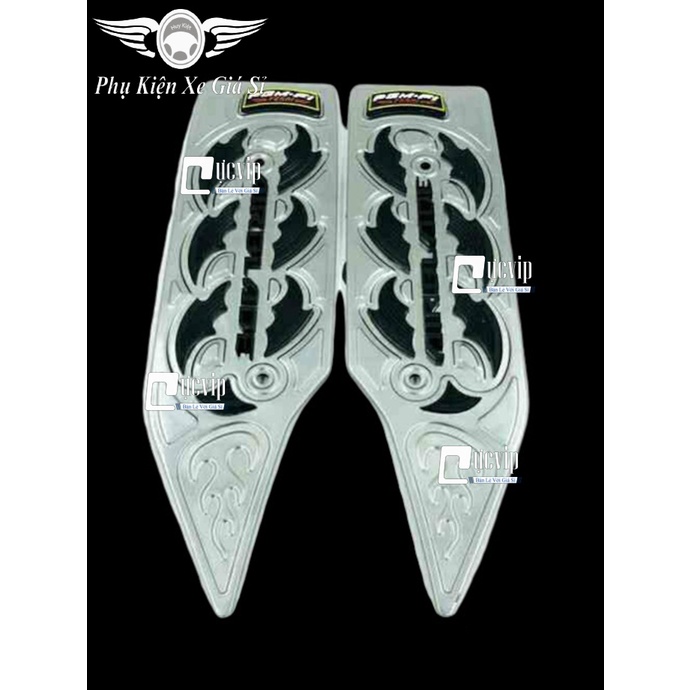 Thảm Lót Gác Chân Trước Inox Xe AirBlade 2011 - 2012 HCMS4282
