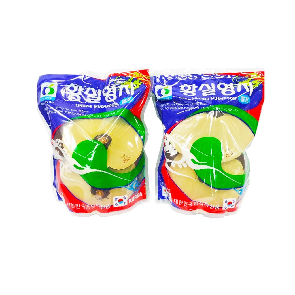 [Xách tay] Nấm Linh Chi Vàng Chanh HÀN QUỐC, Túi Xanh 1KG