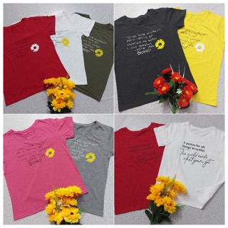 Áo thun nữ hoa cúc hot trent