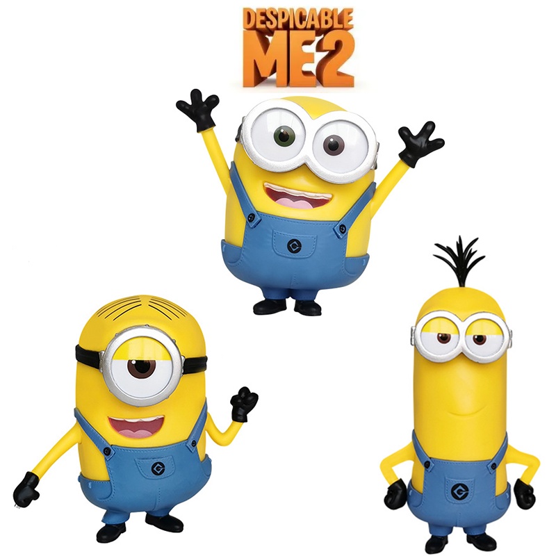 Đồ chơi mô hình nhân vật Bob Kevin Stuart trong Despicable Me Minions độc đáo đáng yêu