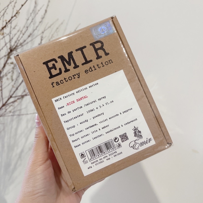 Nước hoa nam chính hãng🚗Free ship🚗Emir Rich Santal