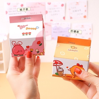 Giấy note hộp sữa cute