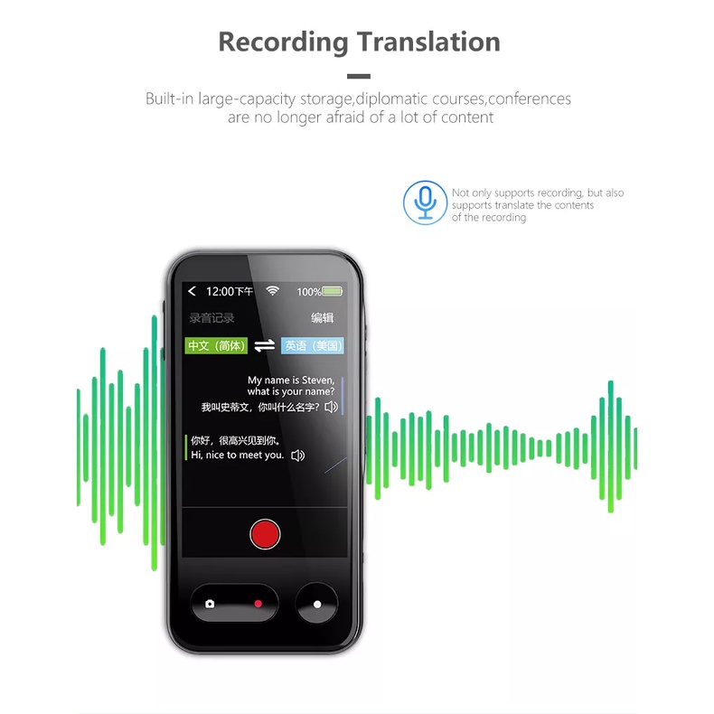 Vtalk Pro - Máy Phiên Dịch Mang Thương Hiệu Việt Nam