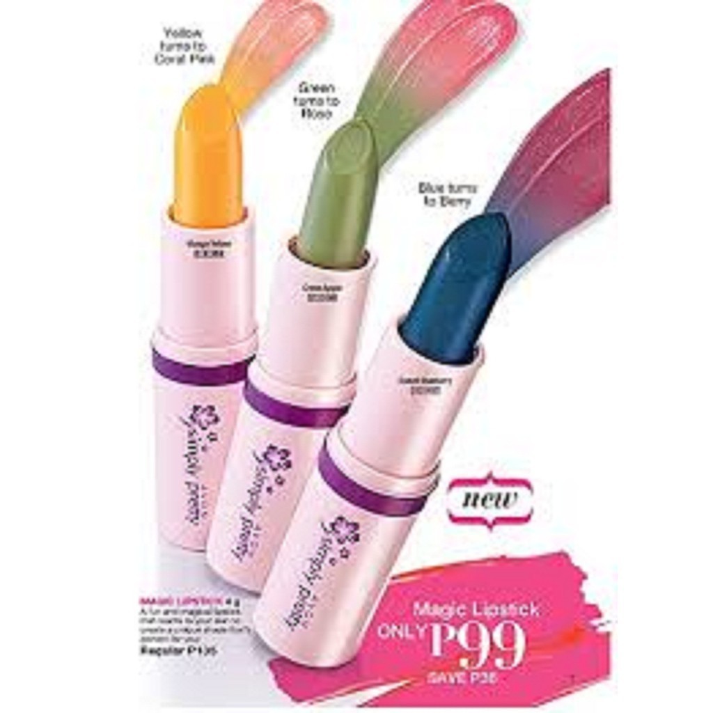 Son gió Avon magic lipstick green apple xanh lá