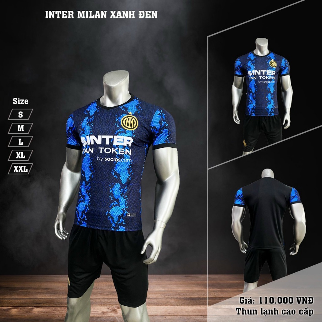 Áo Bóng Đá Inter, Bộ Quần Áo Bóng Đá Inter Milan Đủ Mẫu Mùa Giải 21 22 P15