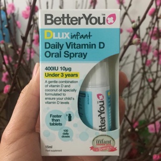Vitamin dlux D3 dạng xịt