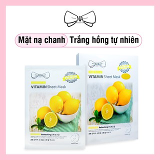 Mặt Nạ Chanh Dưỡng Da Từ Thiên Nhiên (Dòng cơ bản) - NIA Cosmetic 20ml - TẶNG BĂNG ĐÔ HÀN QUỐC