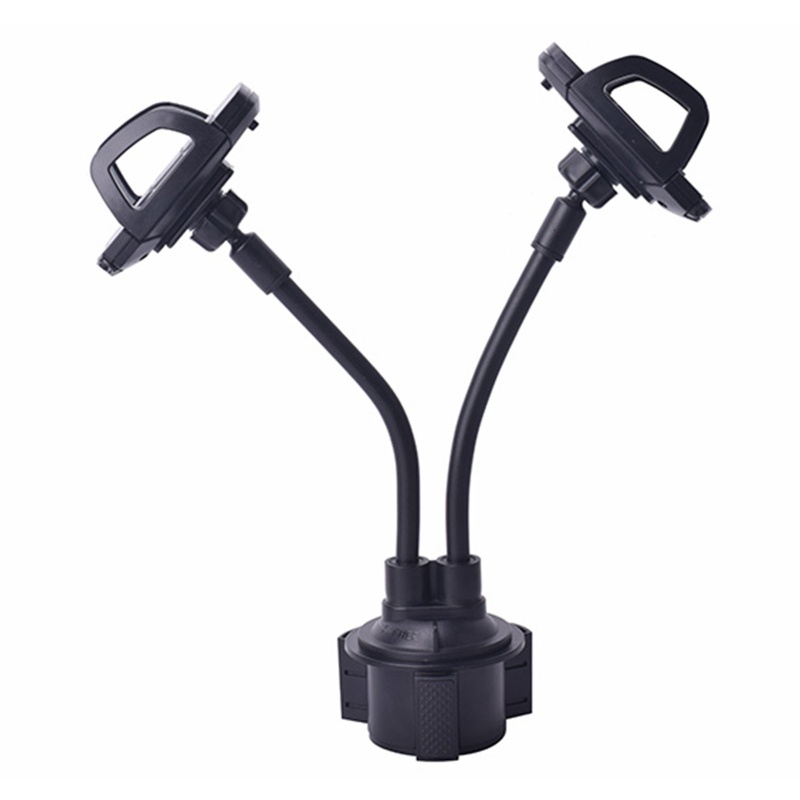 Giá Đỡ Điện Thoại Đôi Xoay 360 Độ Tiện Dụng Trên Xe Hơi° Kệ Đỡ Có Thể Xoay Với Kệ Hỗ Trợ