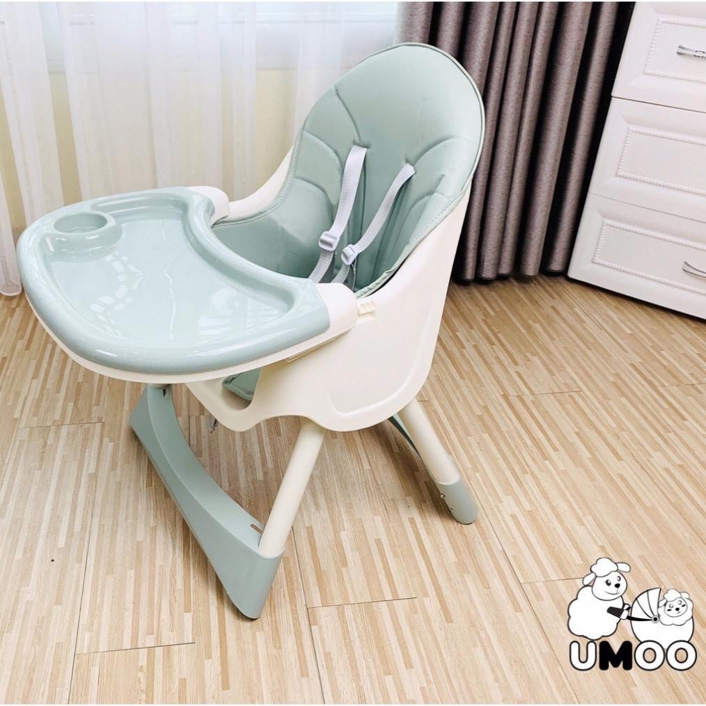 Ghế ăn dặm không bánh xe cho bé UMOO mẫu mới nhất