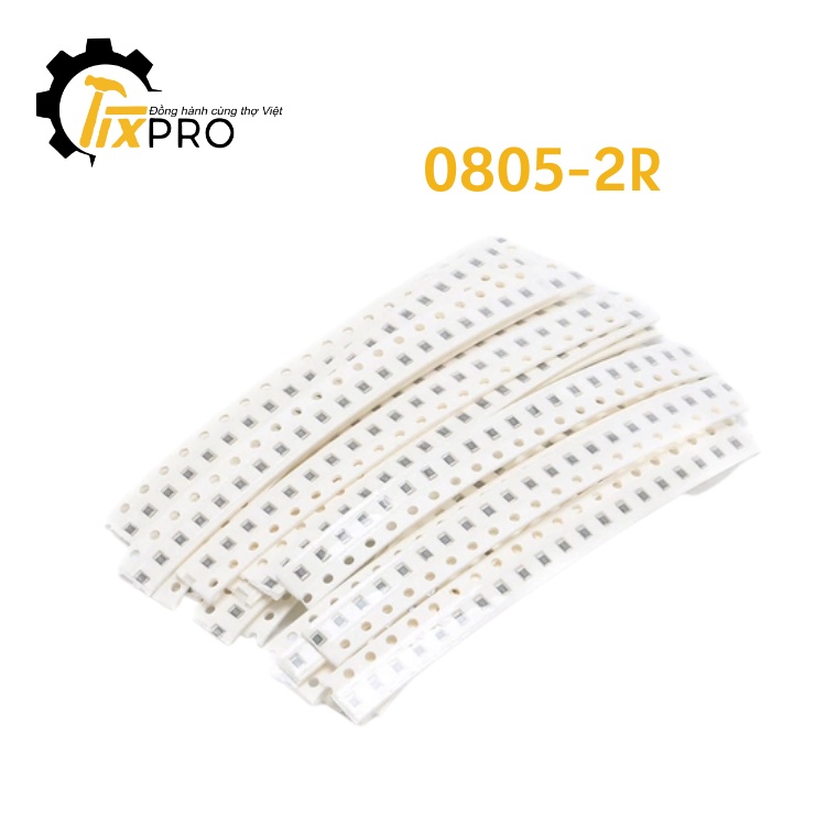 Điện trở dán 0805-2R 1% 2.0x1.2mm (Túi 100c)