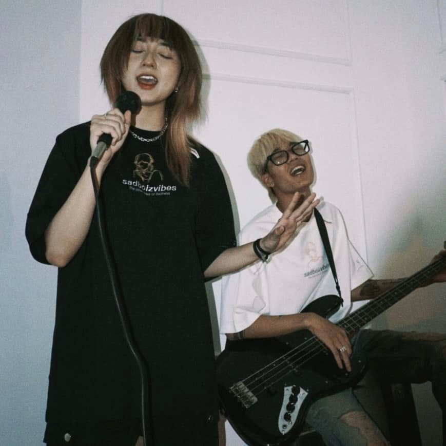 Áo thun trơn tay lỡ Sad Boiz vibes Sad Boy phông Unisex form rộng oversize Ulzzang - Gin Store