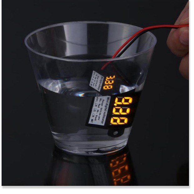 Vôn kế 🎉SALE ️🎉 Vôn kế chống nước - Đồng hồ đo điện áp - Đồng hồ điện tử - Vôn kế 6361