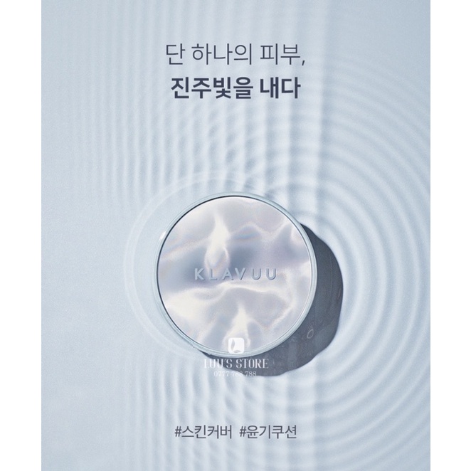 Phấn Nước Klavuu Urban Pearlsation High Coverage Tension Cushion