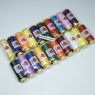Set 2 cuộn chỉ may quần áo Agfa đủ màu