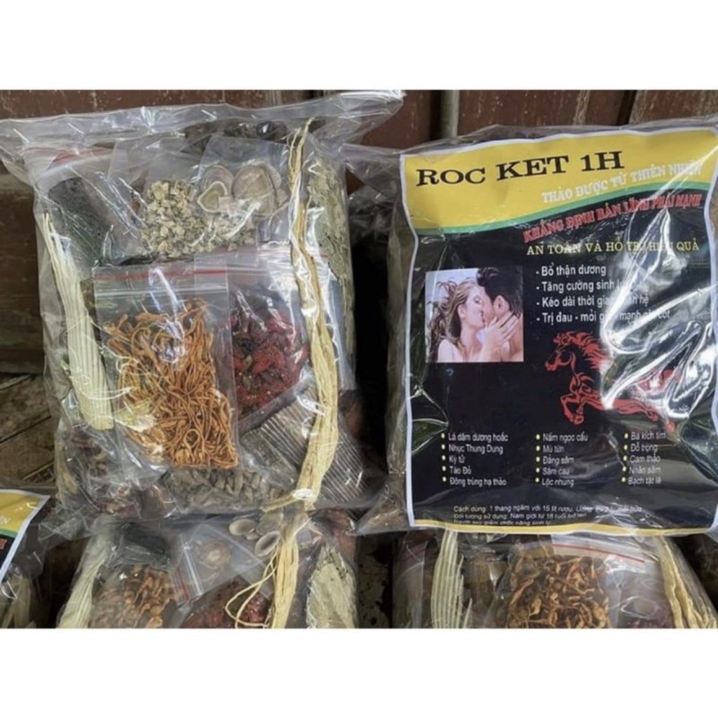 Rocket 1h từ các loại thảo dược quý 1.3kg (Hỗ trợ sinh lý)-Đồ Ngâm Rượu
