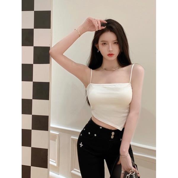 Áo Bra Nữ Softie 2 Dây Mảnh Yếm Vạt Chéo Có Đệm Ngực Trend Mới 1804