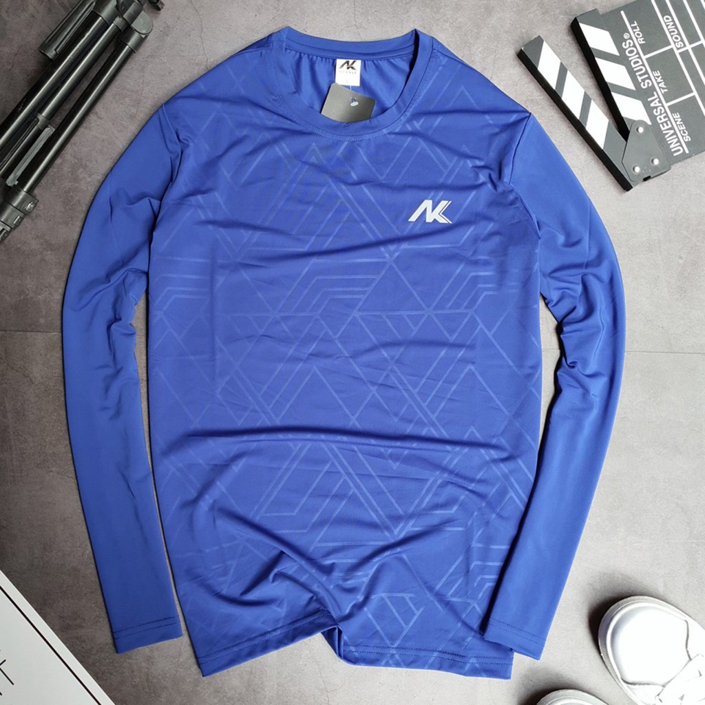 Áo giữ nhiệt nam dài tay chất thun co dãn 4 chiều loại dày dặn dập vân cao cấp giá rẻ T58 AK | BigBuy360 - bigbuy360.vn