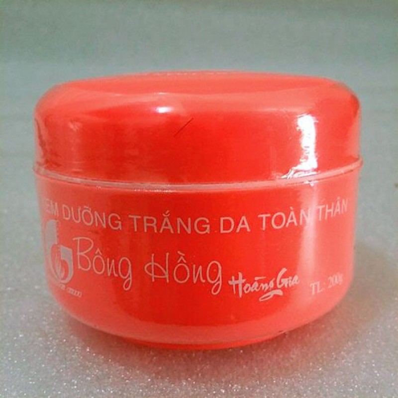 Kem Dưỡng Trắng Da Toàn Thân Bông Hồng Hoàng Gia 200g