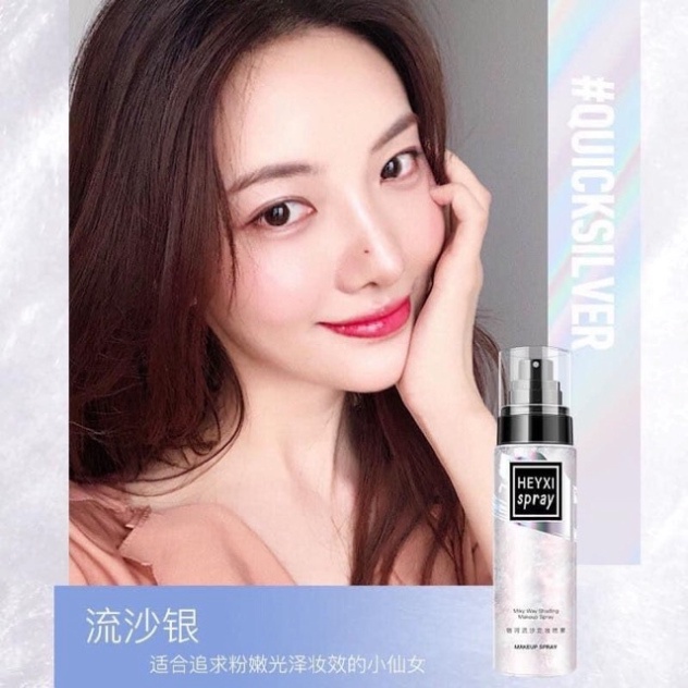 Xịt nhũ khoá trang điểm Dưỡng ẩm Giữ ẩm cố định lớp makeup HEYXI 100ML HXTD | BigBuy360 - bigbuy360.vn