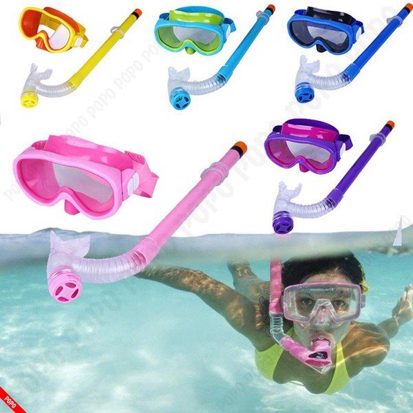 Kính bơi trẻ em và ống thở, kính bơi cho bé