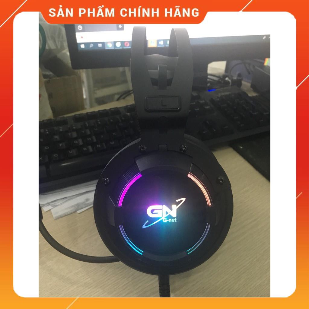 (Có sẵn) Tai nghe Gnet GH268 7.1 card sound rời cổng USB