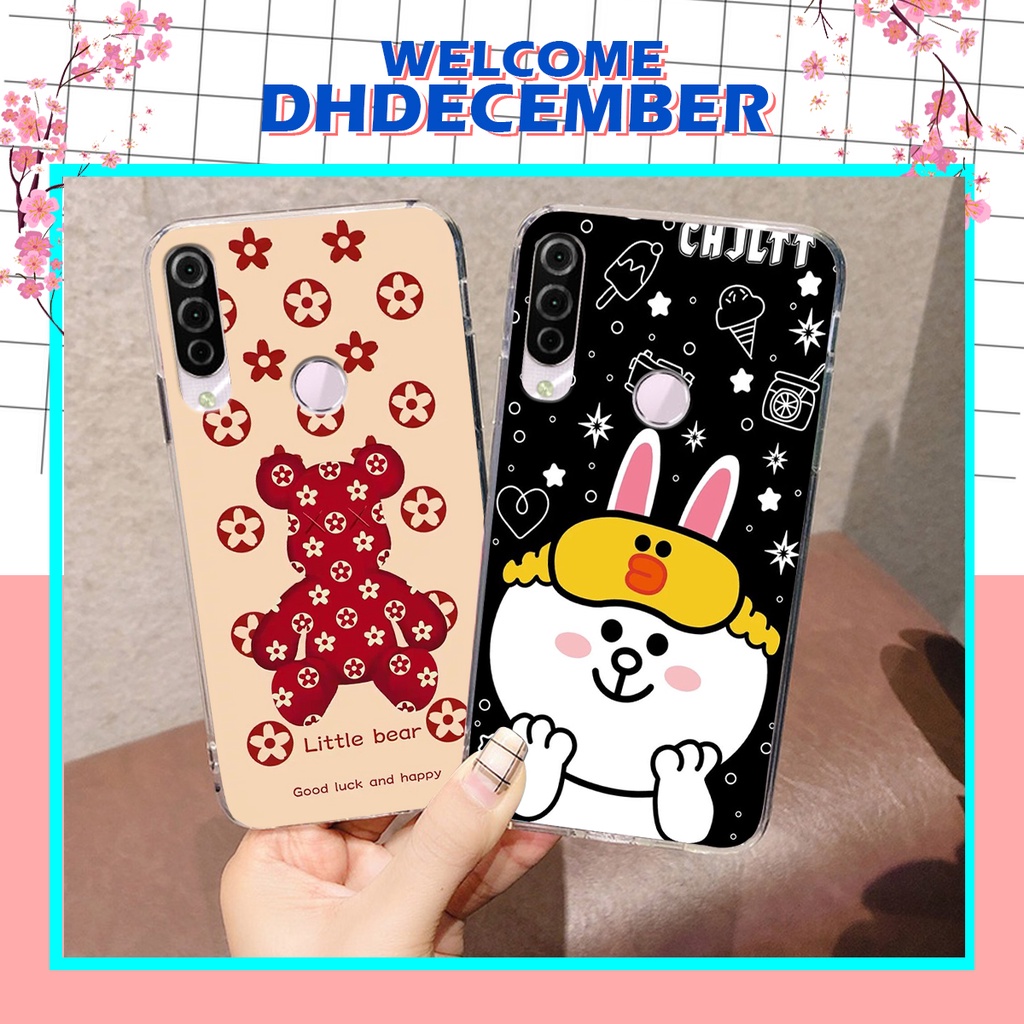 Ốp lưng Vsmart JOY 3 in hình gấu K@ws, gấu nâu, dor@emon RẺ- ĐẸP- BỀN