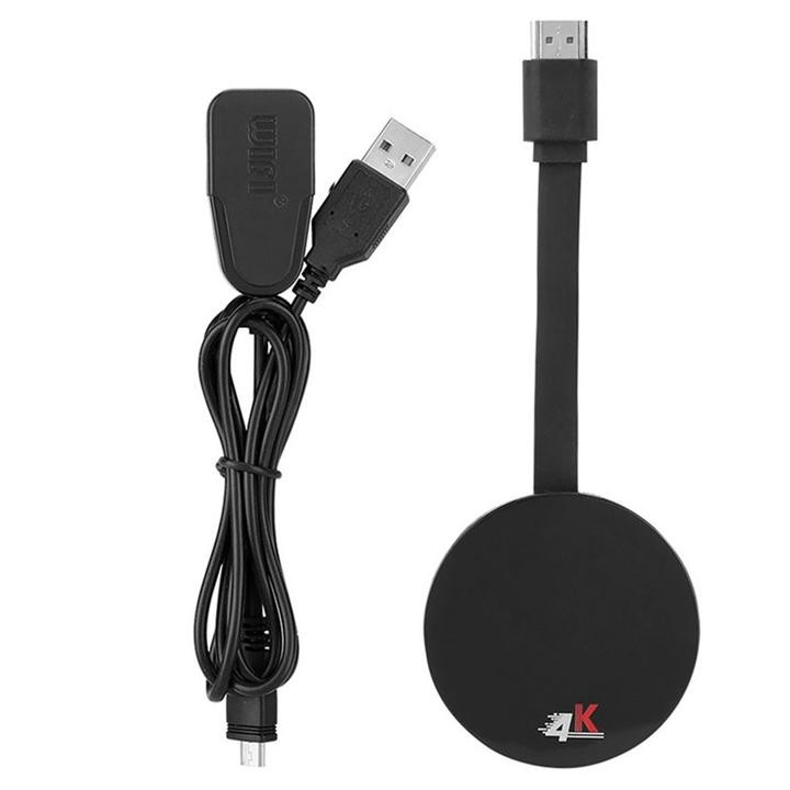 THIẾT BỊ KẾT NỐI KHÔNG DÂY VỚI TV HDMI KHÔNG DÂY 2.4G 5G TỪ MOBILE, TABLET, LAPTOP RA TIVI CHROMECAST 4K GOOGLE G2P
