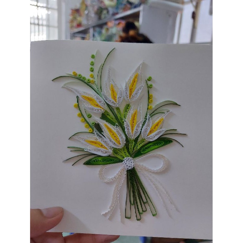 THIỆP QUILLING