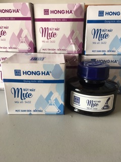 Mực bút máy hồng hà