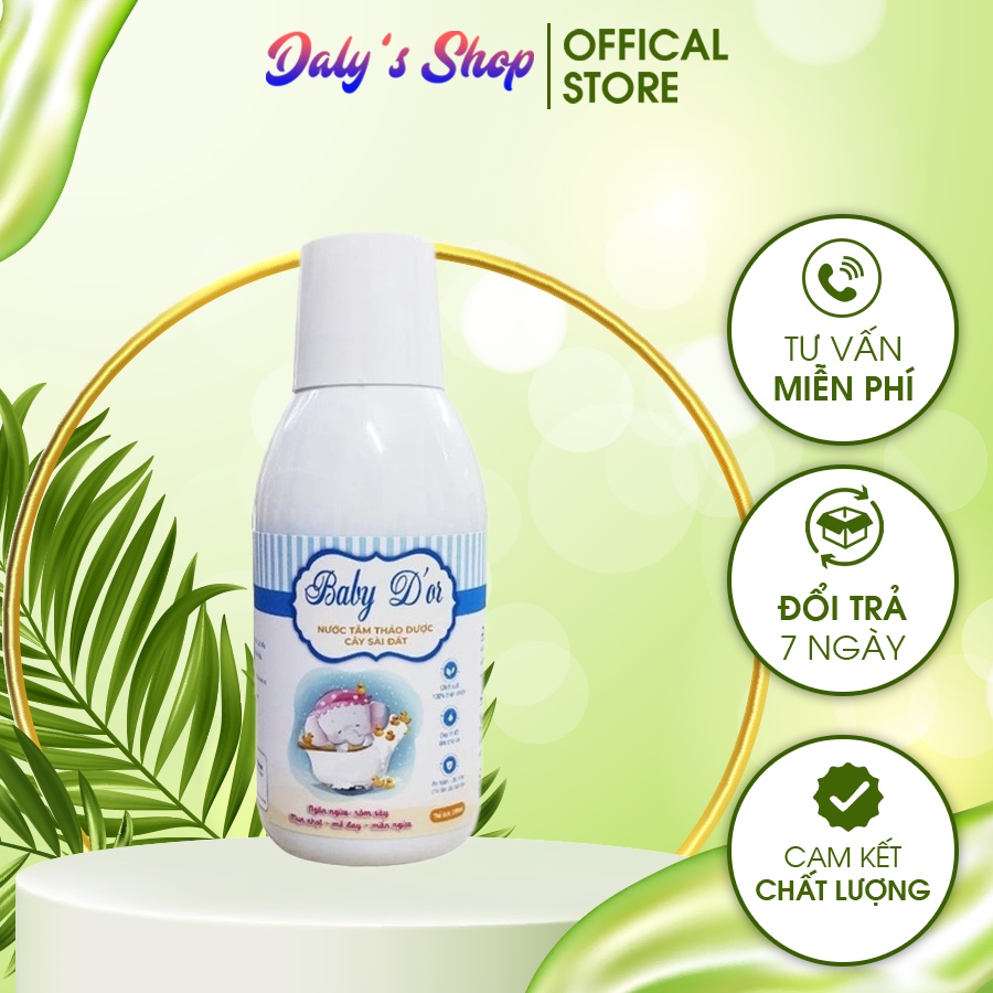 Sữa tắm thảo dược cây sài đất BABY DOR 200ml - DT078