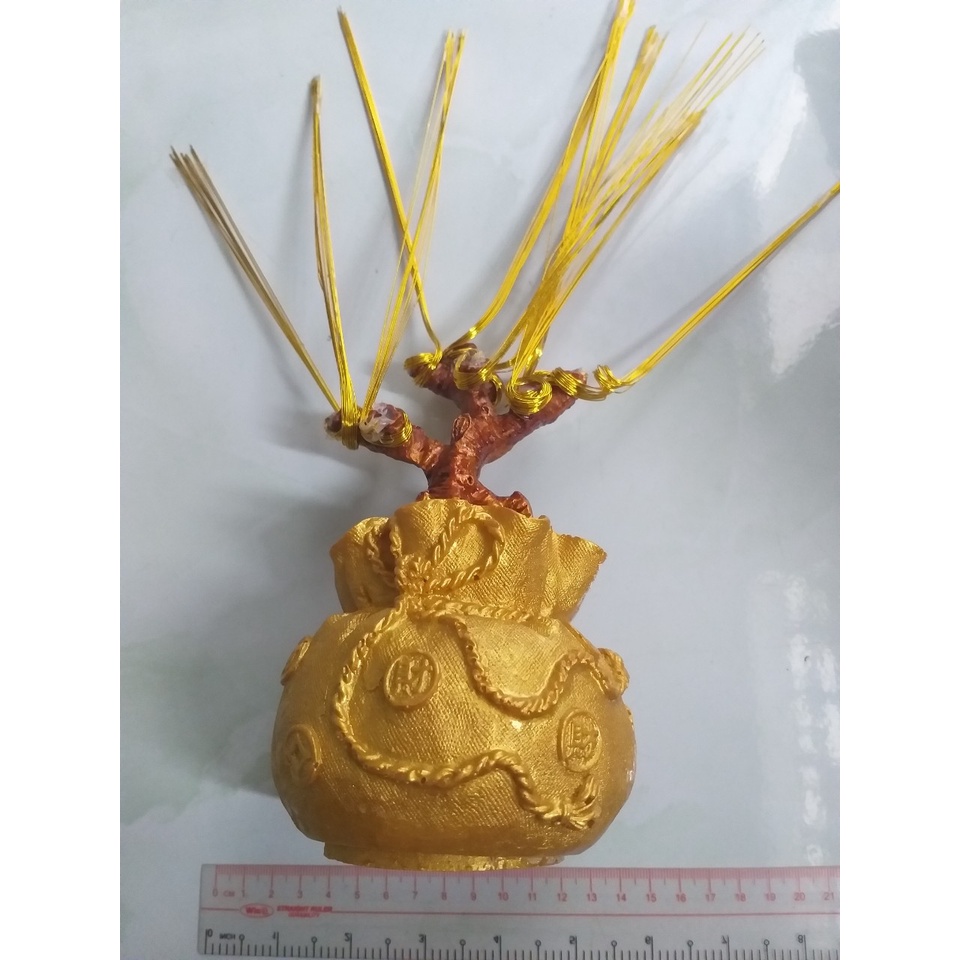 Combo phụ liệu cây kim tiền 10 nhánh, kèm thỏi dây thịnh vượng hoa phale bán chạy nhất 2022,hoa chưng tết