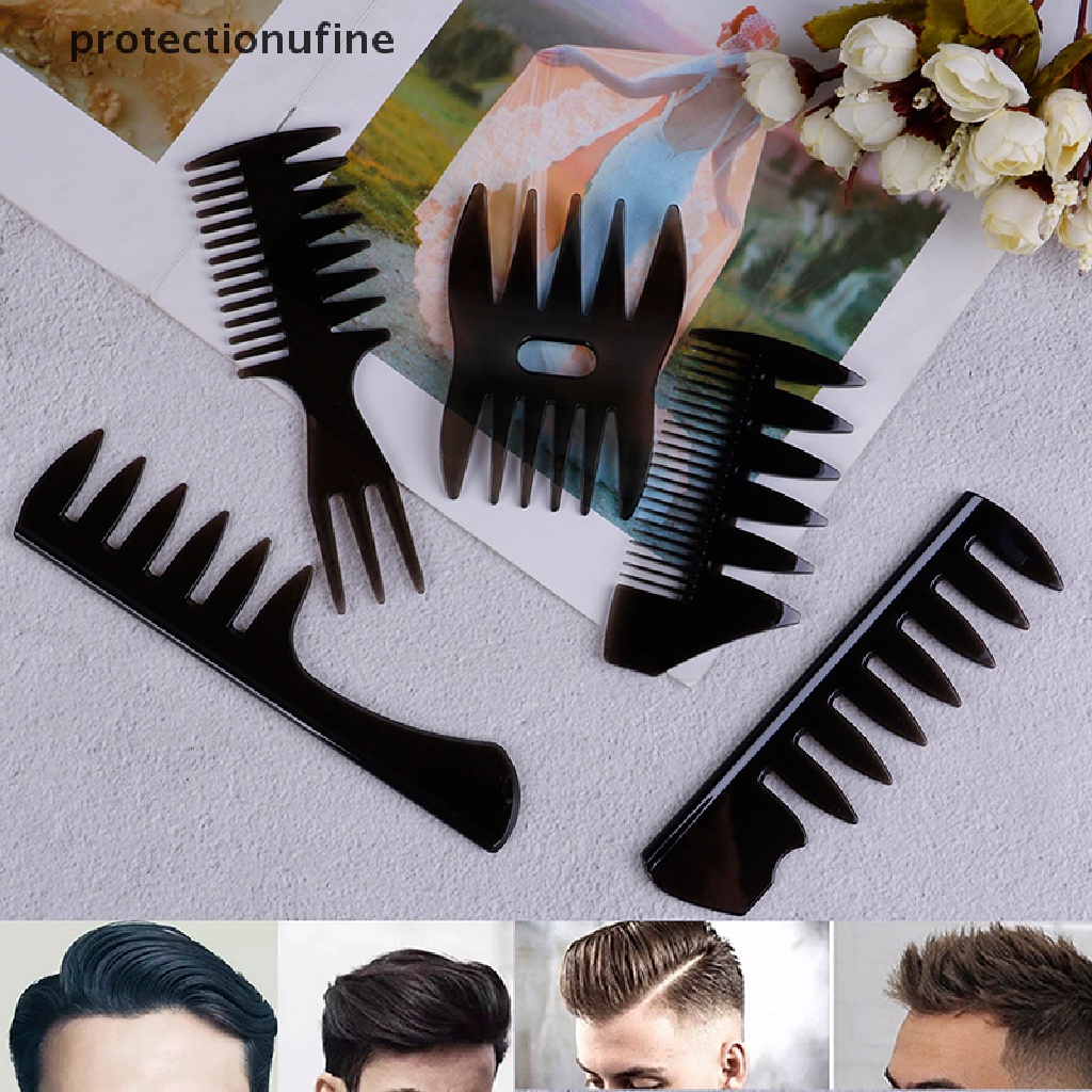 [Hàng mới về] Lược chải tóc răng thưa chuyên dùng tạo kiểu tóc cho nam