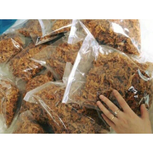 500g khô mực xé 90k