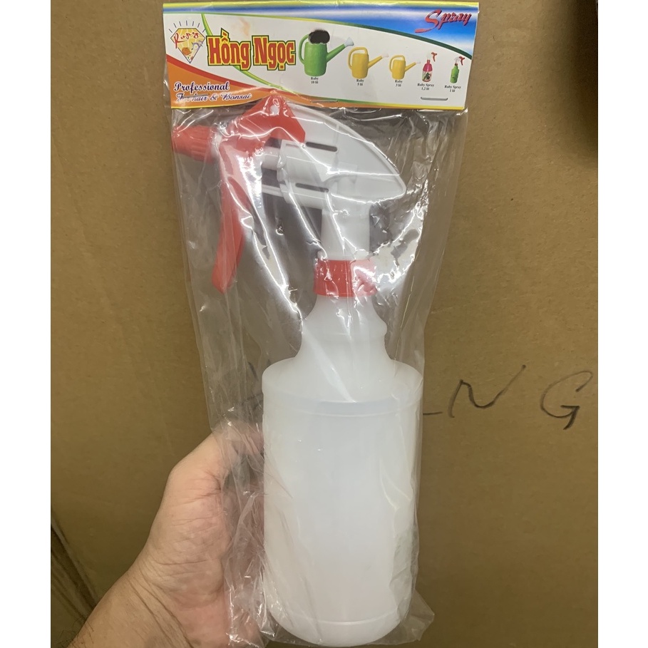 Bình Xịt Nước 1 lít Hồng Ngọc, Bình Tưới Cây Ruby Spray Việt Nam chất lượng bền