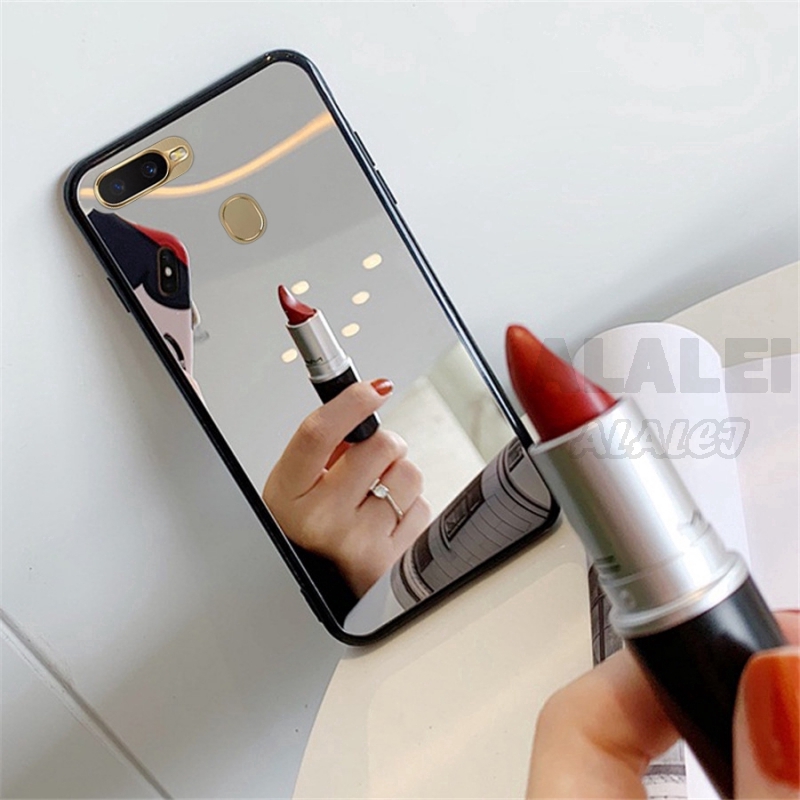 Ốp Lưng Tráng Gương Cho Điện Thoại Vivo Y11 Y15 Y91C S1 Y93 Y95 Y17 V9 Y83 V7 Plus V5 Lite Y55 V17 V15 Pro