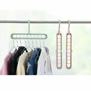 Móc Treo Quần Áo Đa Năng Tiện Lợi 9 Lỗ