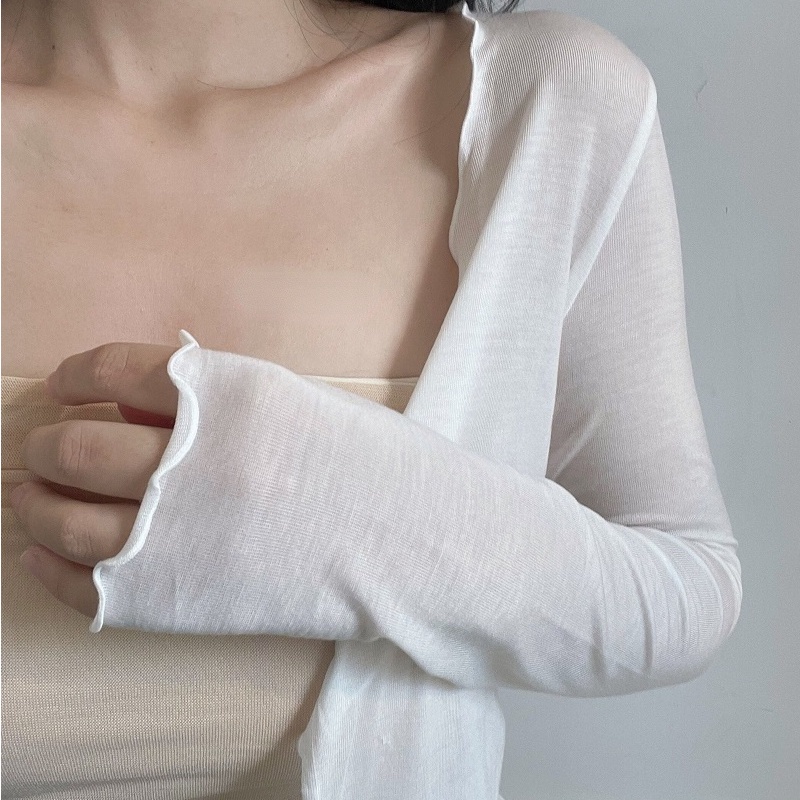 Áo Khoác cardigan Tay Dài Chống Nắng Thời Trang Cho Nữ