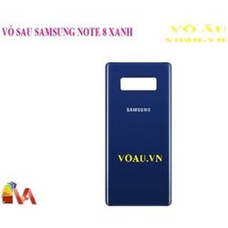 Vỏ sau samsung note 8 màu xanh