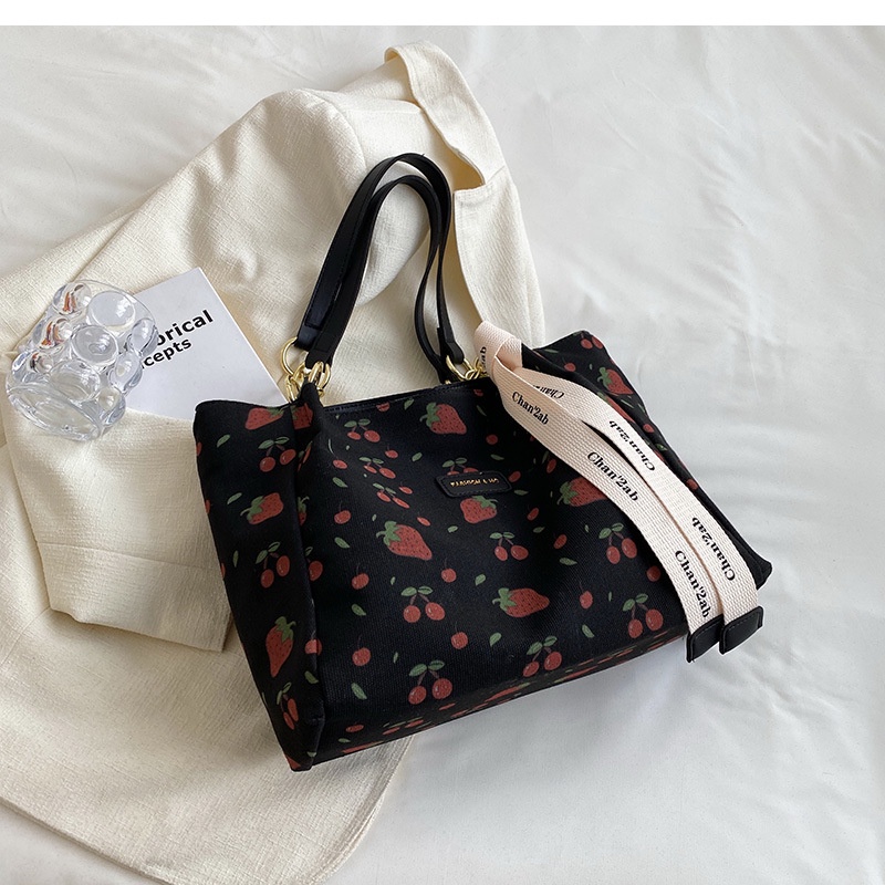 Túi Đeo Vai Vải canvas Cỡ Lớn Thời Trang Cho Nữ