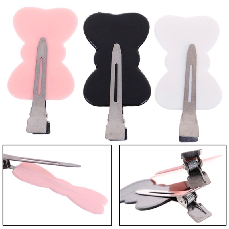 Bộ 2 / 3 / 4 Kẹp Tóc Không Đường May Cố Định Tóc Mái