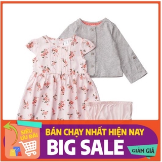 Set 3 chi tiết Carter's xuất xịn cho bé gái.