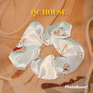 🍀Dây buộc tóc, cột tóc Srunchies dễ thương (FREE SHIP)