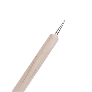 Bút chấm bi 2 đầu cán gỗ dùng cho nail