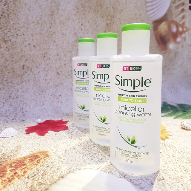 Combo Nước Tẩy Trang Simple Kind To Skin Micellar Cleansing Water