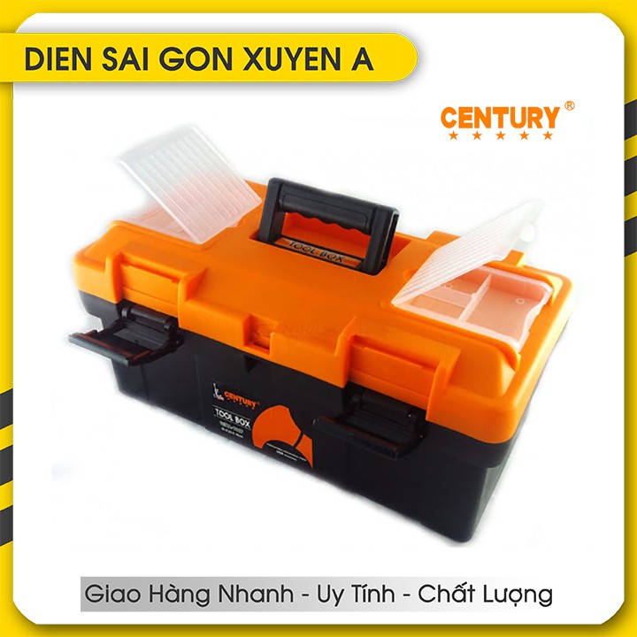 Hộp Đựng Dụng Cụ - Thùng đựng đồ nghề Century Giha- 1019 - ĐIỆN SÀI GÒN XUYÊN Á