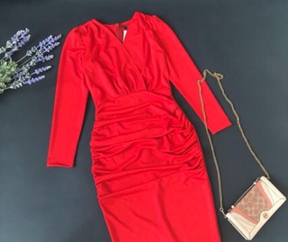 Đầm đỏ topshop