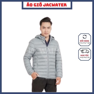 Áo phao nam siêu nhẹ chống nước, giữ nhiệt có mũ thời trang Jacwater V700
