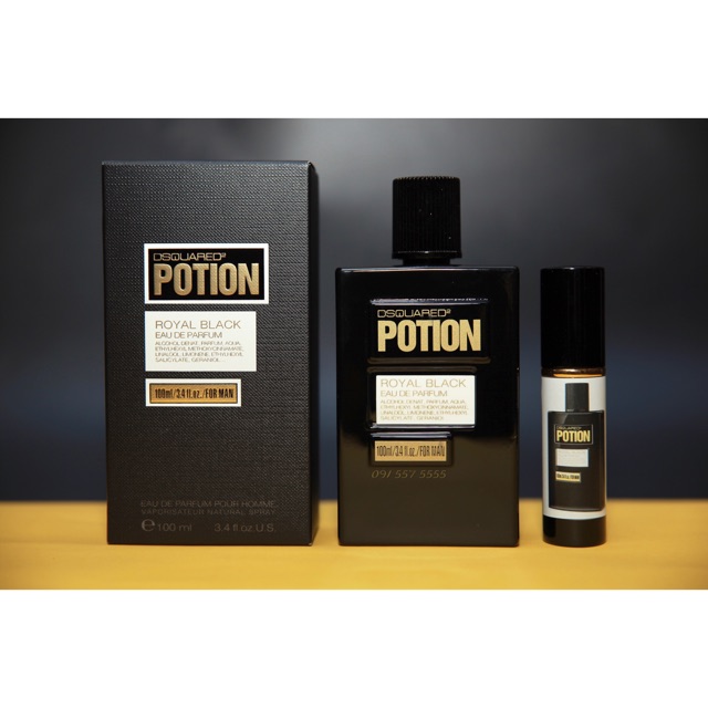 dsquared potion black