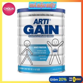 Sữa bột Arti gain Colostrum HMO 3-10 tuổi - 850gr chính hãng